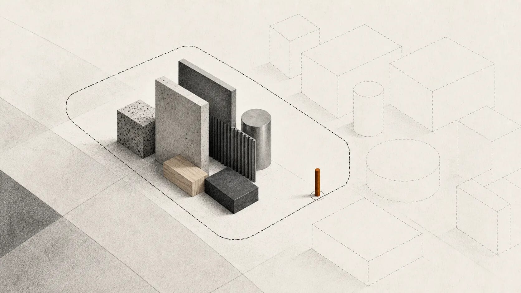 Conceptual perimeter separating selected engagement components from future or excluded work.
