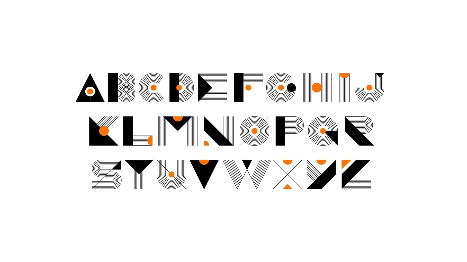 Tirisano Mmogo — Tirisano Mmogo Animated Typeface 01