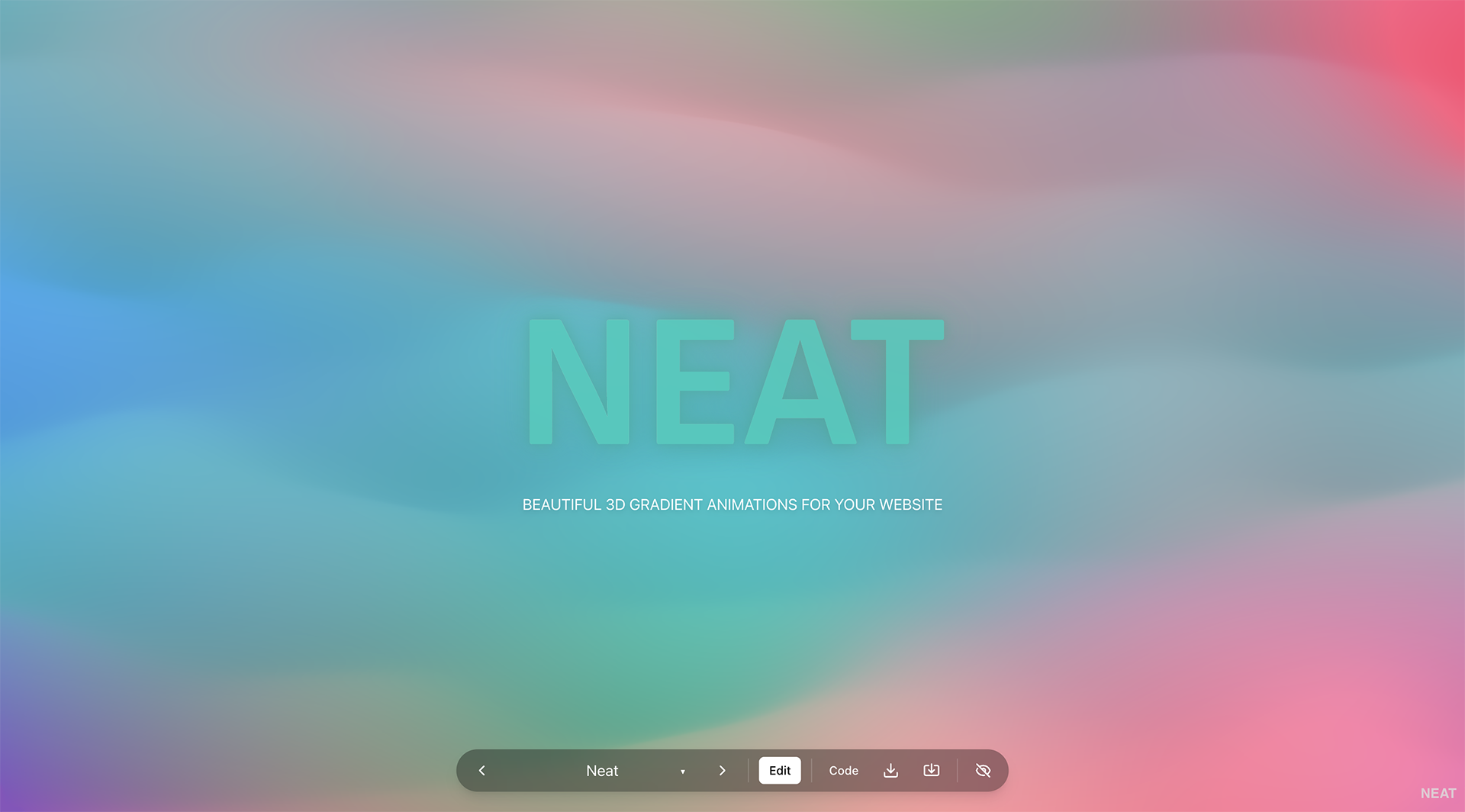 Neat Gradients prototype image
