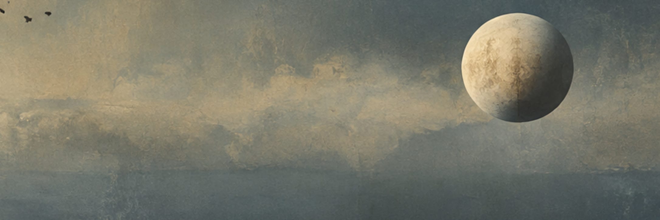 Text-free conceptual editorial artwork for a small error in gravity.