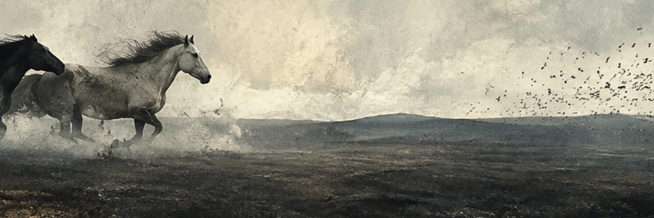 Text-free conceptual editorial artwork for charge without purpose.