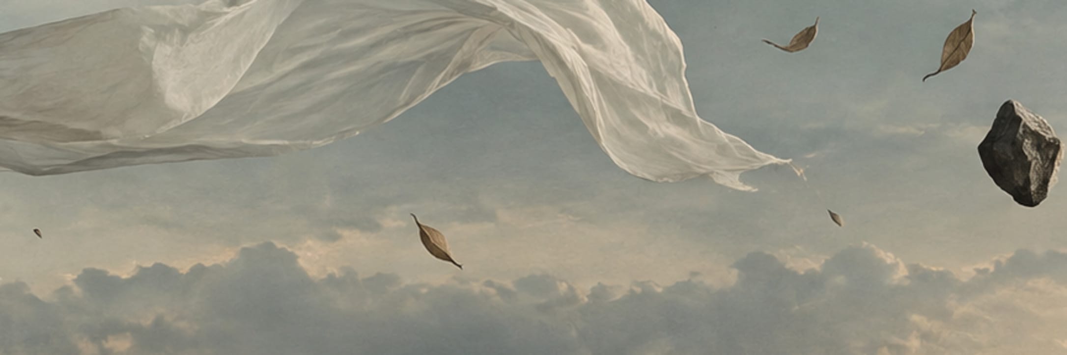 Text-free conceptual editorial artwork for gravity takes a break.