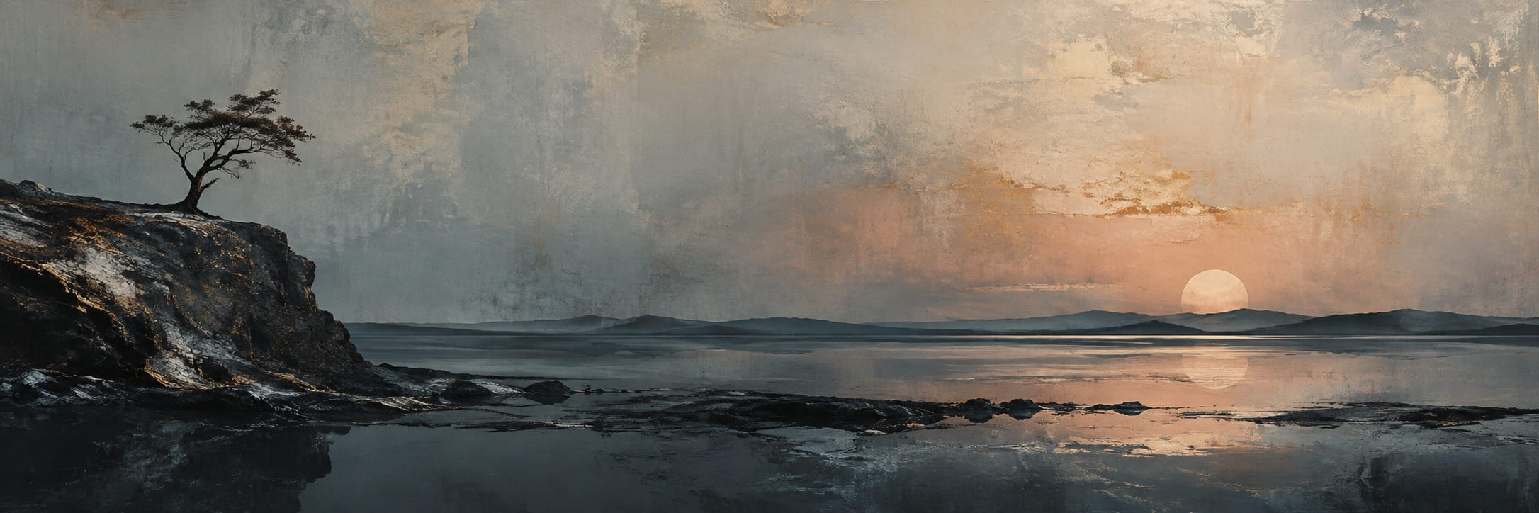 Text-free conceptual editorial artwork for Pulse at the Far Edge.