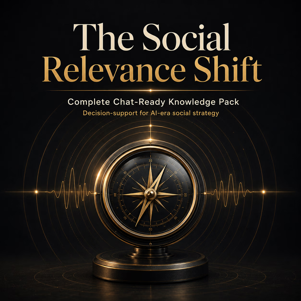 Cover artwork showing a shift from follower counts to relevance signals.