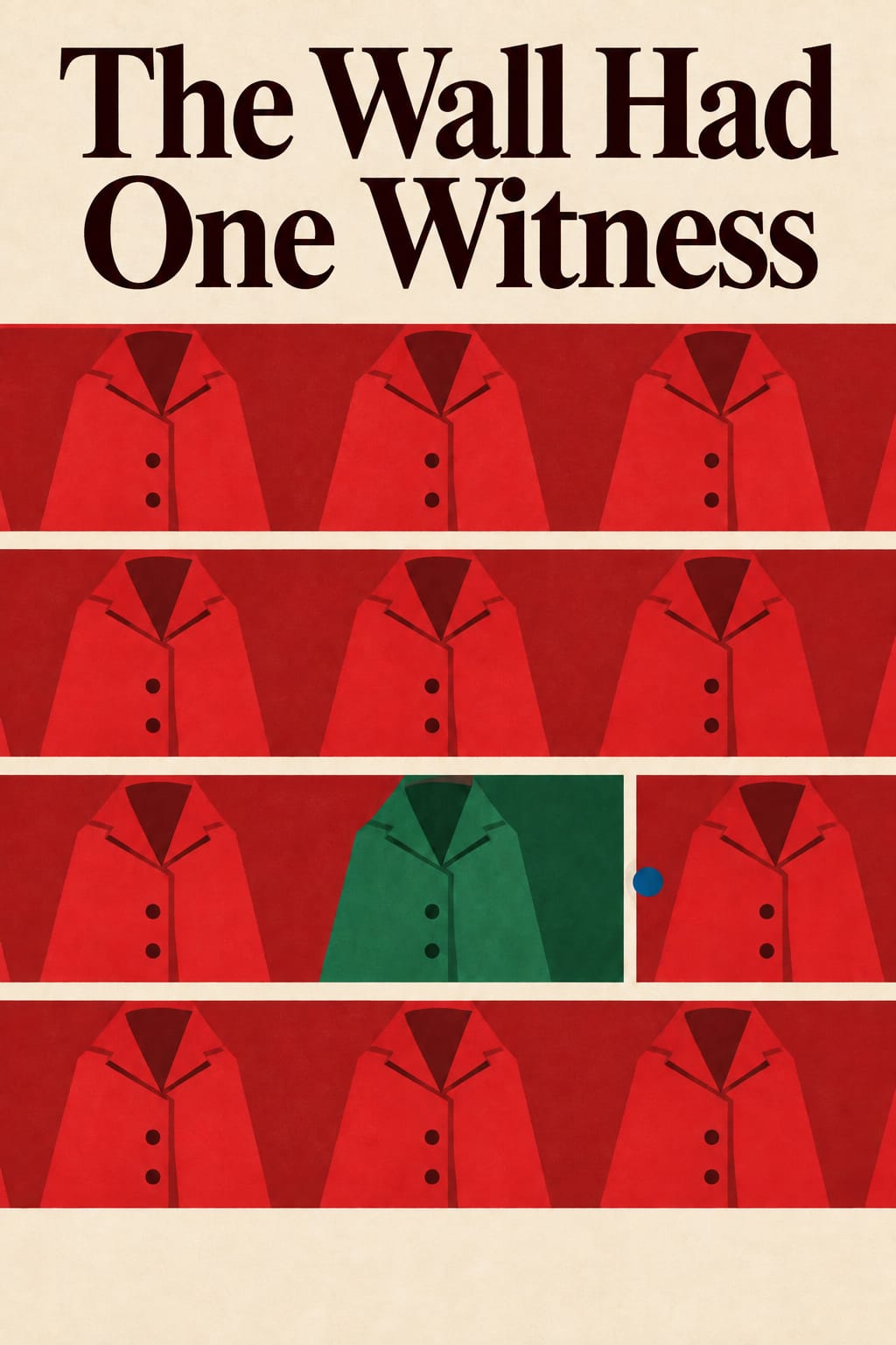 Cover artwork for The Wall Had One Witness.